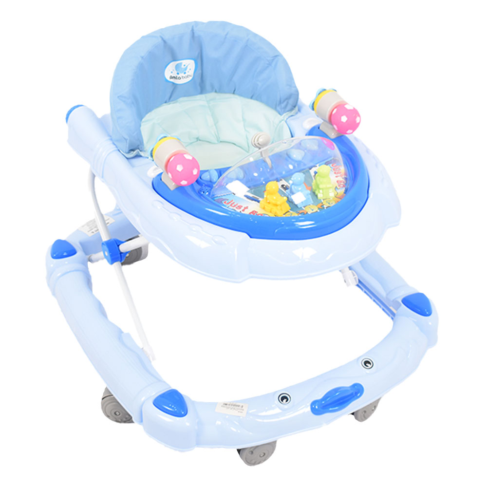 Amla Baby - Normal Baby Walker - Blue