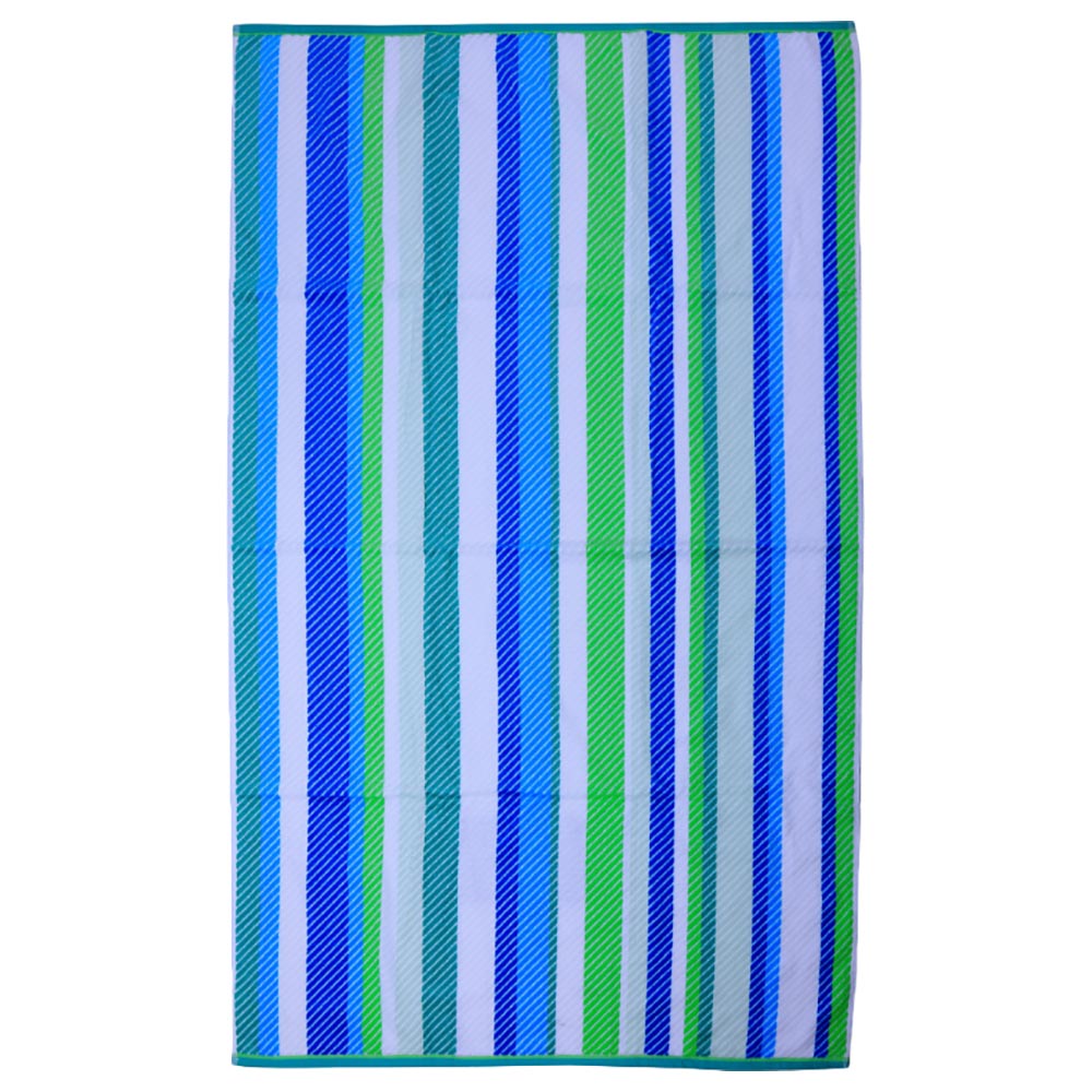 Byft Cotton Jacquard 86x162cm Cool Stripe Beach Towel
