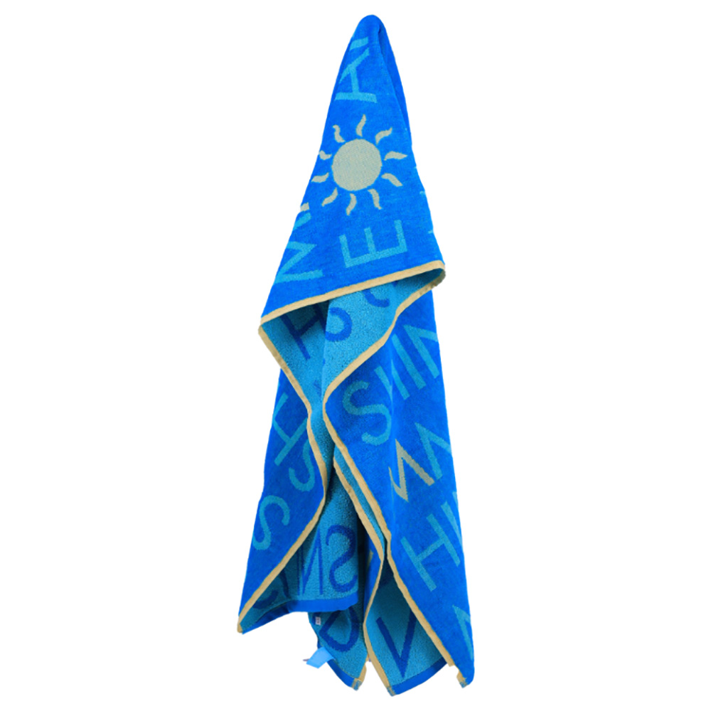 Byft Cotton Jacquard 86x162cm Sunshine and Summer Beach Towel
