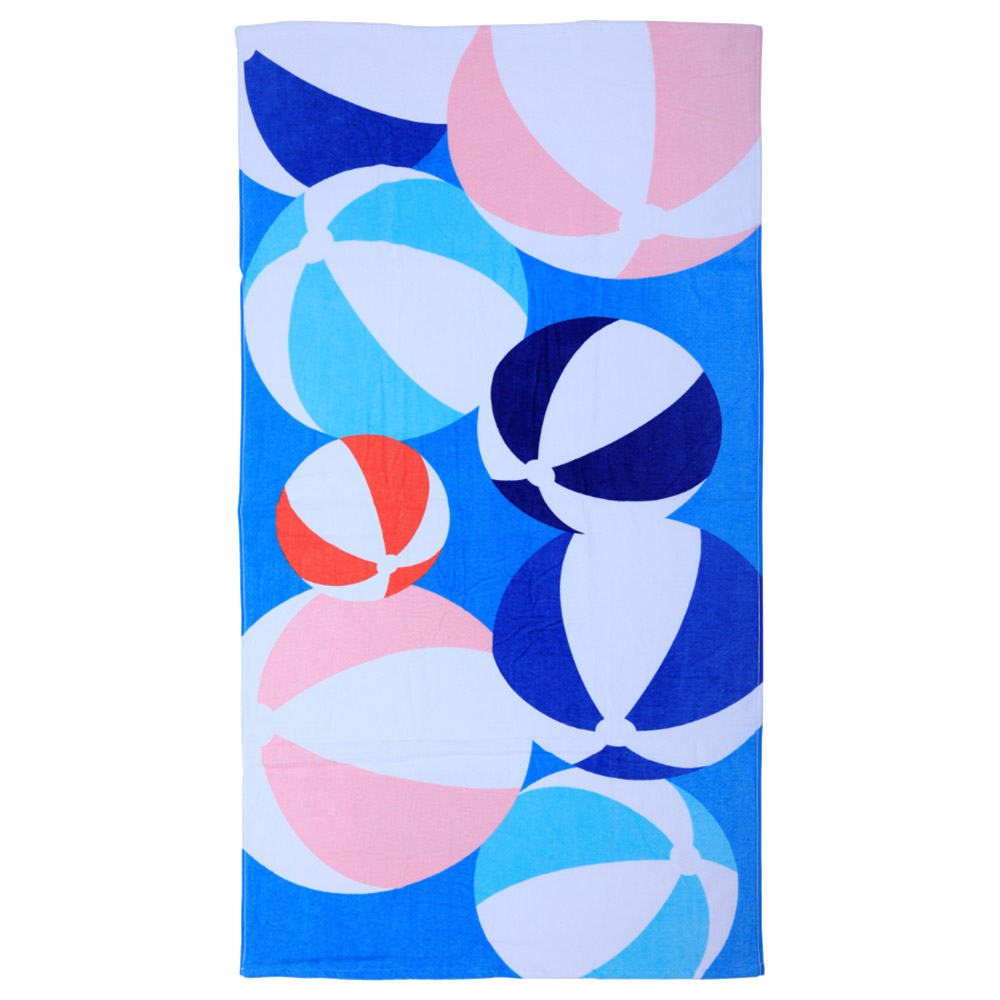 Byft Cotton Jacquard 86x162cm Beach Ball Beach Towel