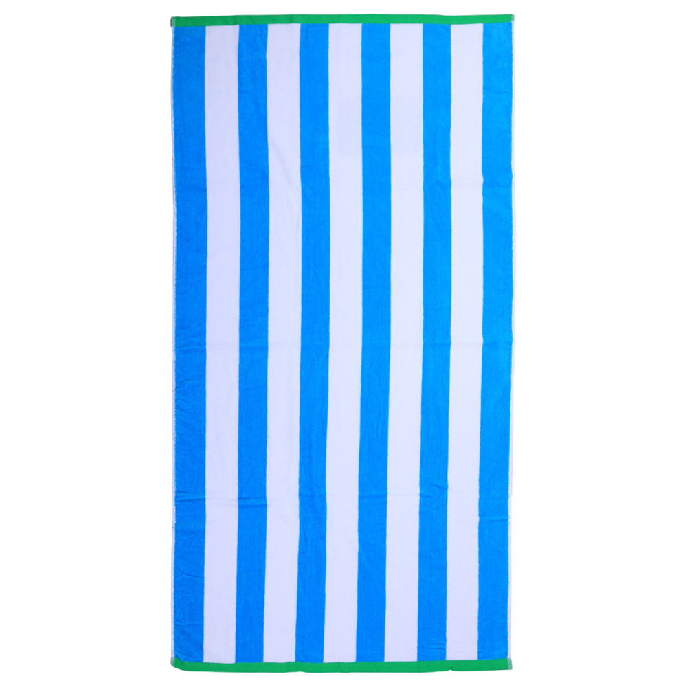 Byft Cotton Jacquard 86x162cm Cool Stripe Yarn Dyed Beach Towel