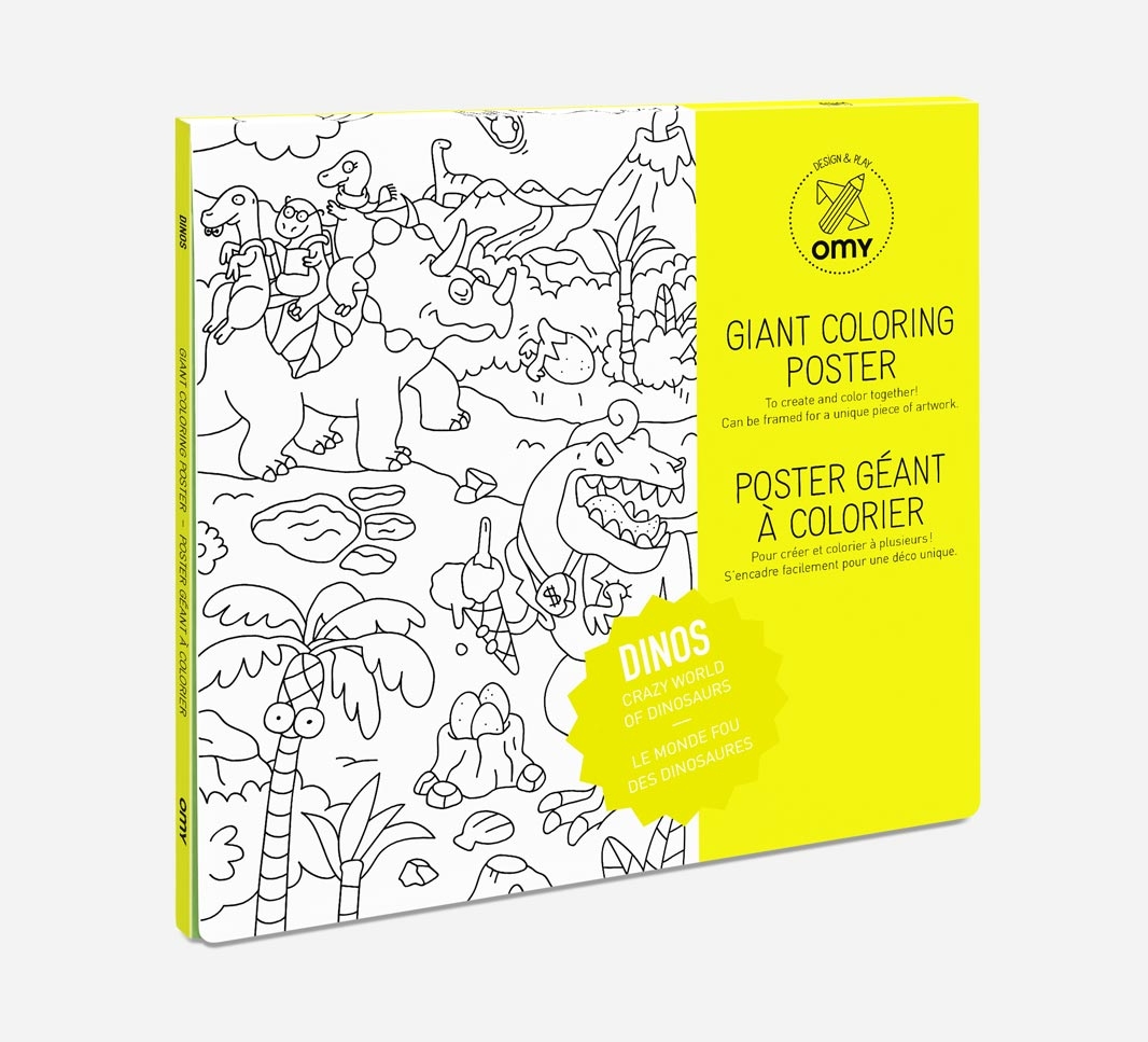 Omy - Large Poster - Dinos