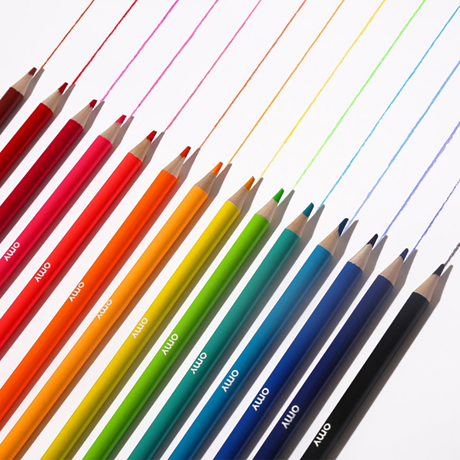 Omy - Box of 16 Colored Pencils Pop