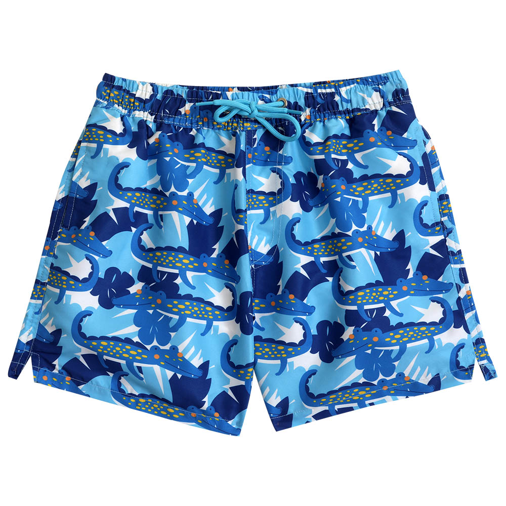 Cool2c Boys Crocodile Board Shorts - Blue