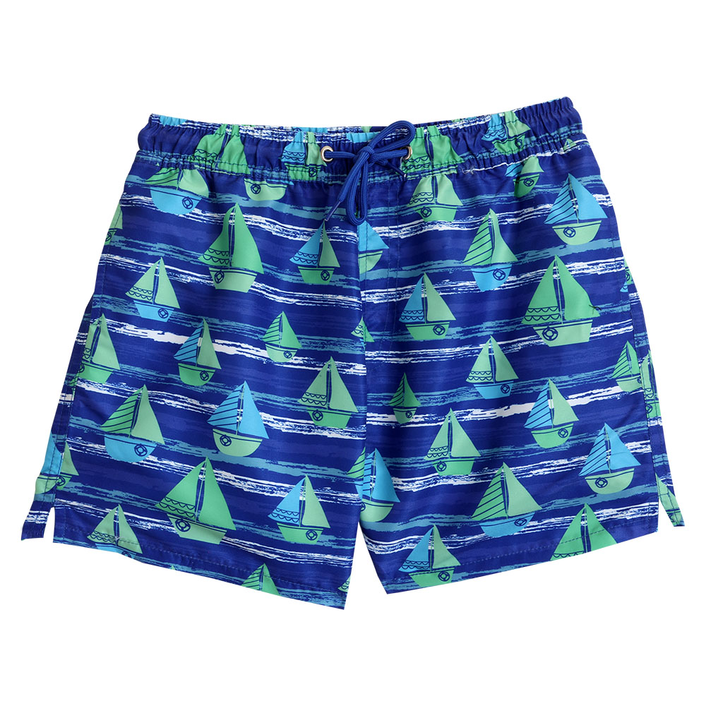 Cool2c Boys Ship Board Shorts - Blue