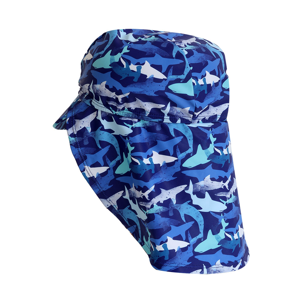Cool2c UPF 50+ Shark Sun Hat - Blue
