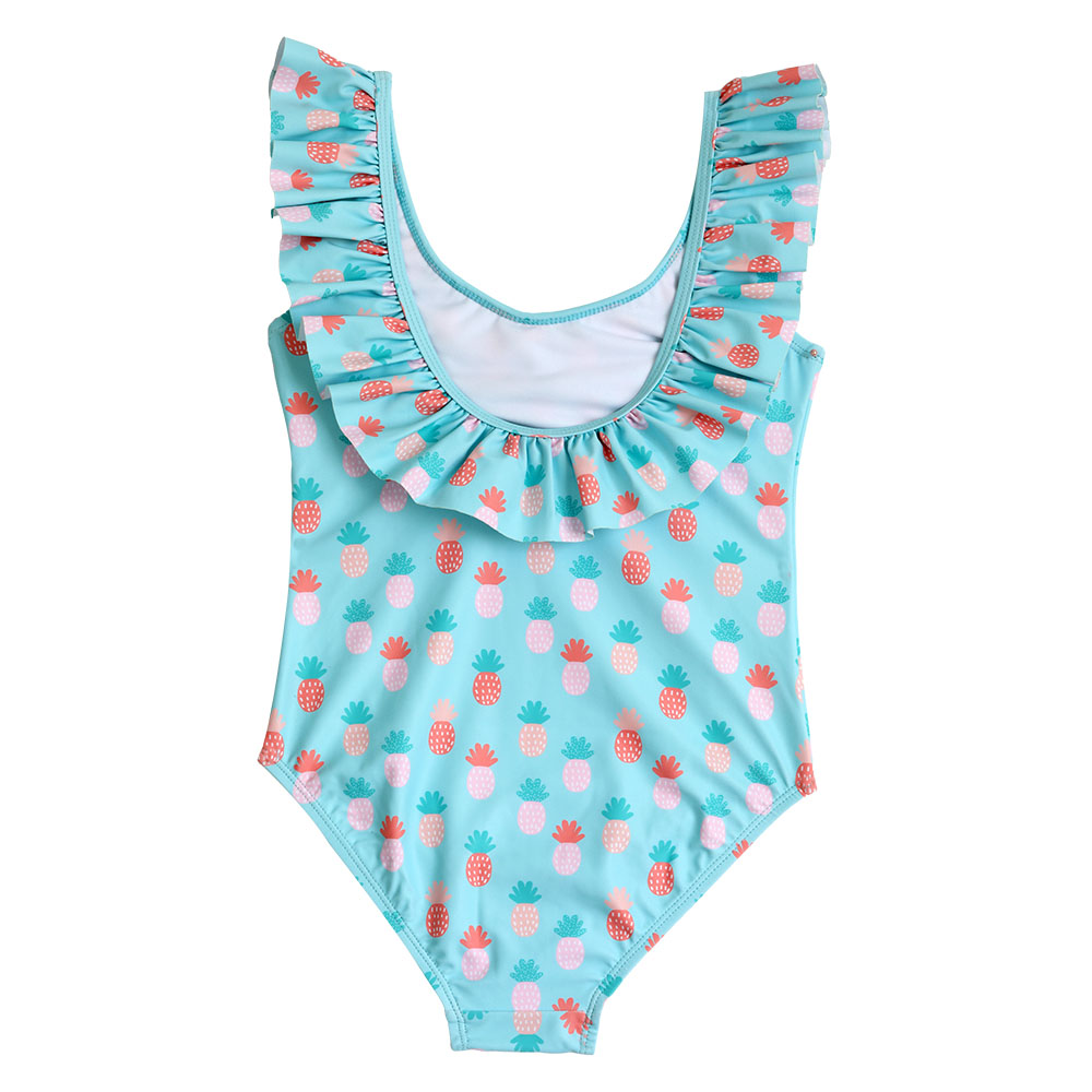 Cool2c Girls Pineapple Swimsuit - Green