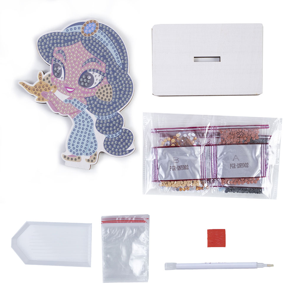 Craft Buddy - Crystal Art Buddy - Jasmine - 11 cm