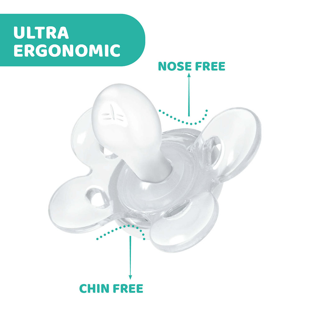 Chicco Physio Comfort Soother - Pink 6m