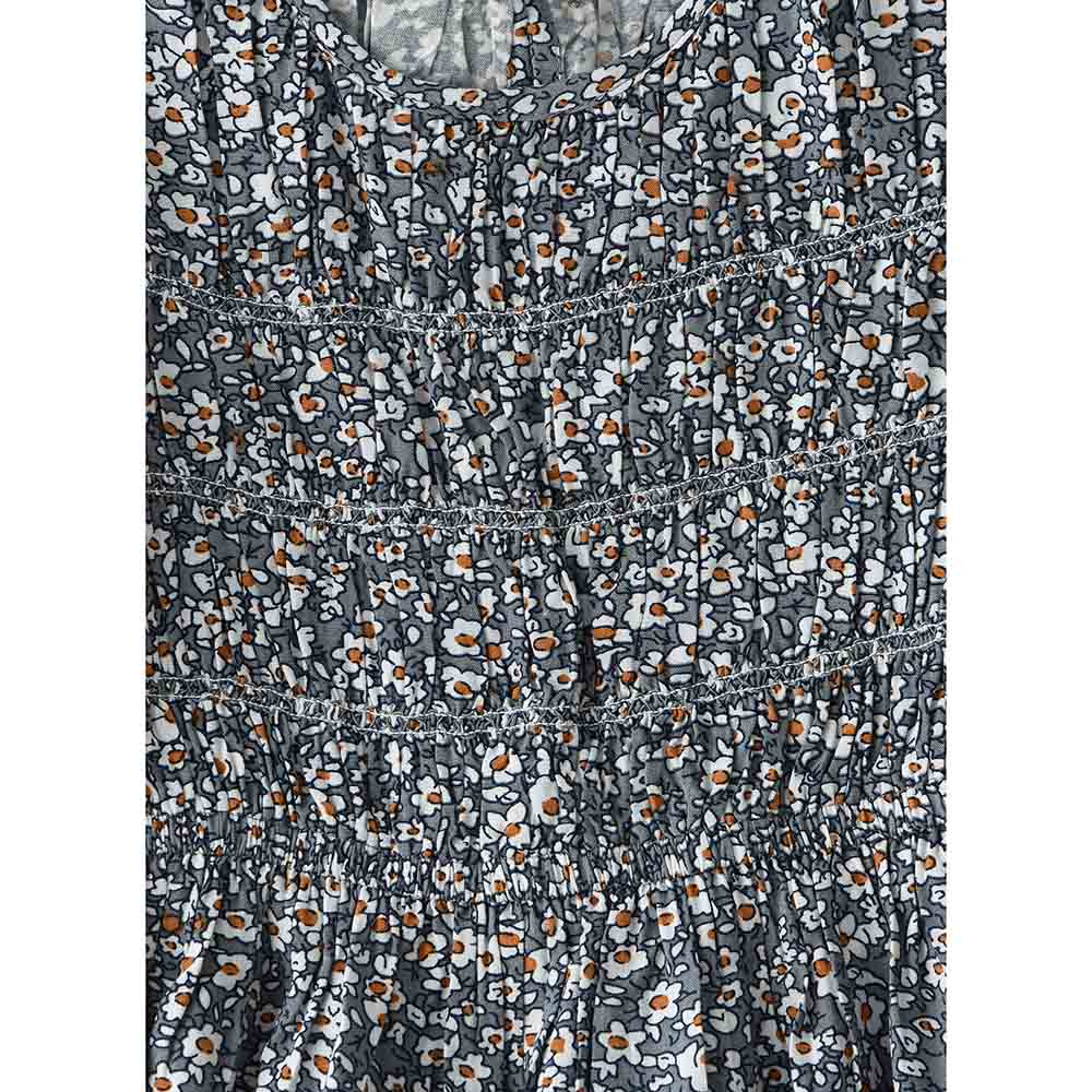 Jelliene Girl's Printed Soft Viscose Dress