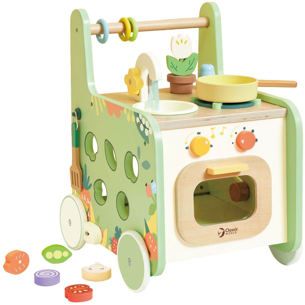 Classic World - Kitchen Walker Playset - 15 Pieces 