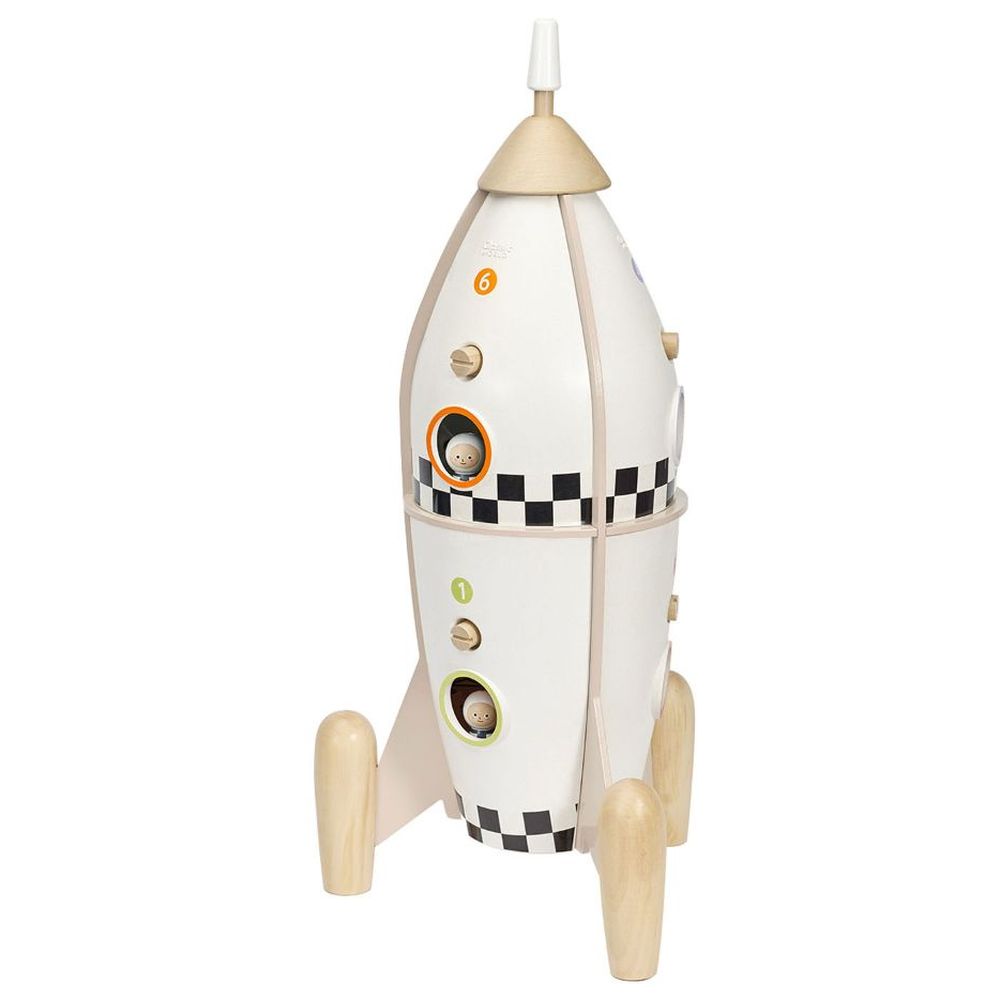 Classic World - Pretend Play Wooden Rocket Toy 
