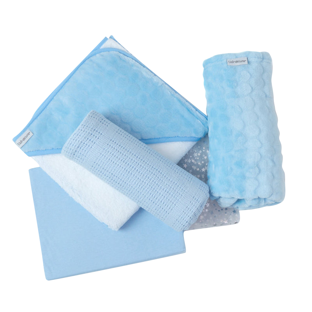 Clair de Lune - Baby Shower Gift Set - Blue - 4pcs
