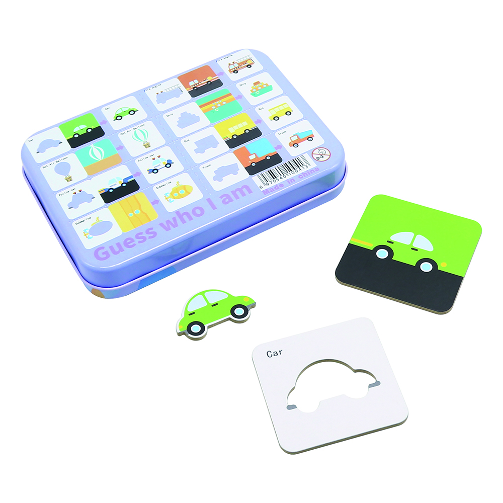 Andreu Toys - Guess Who I Am Learning Kit - Traffic
