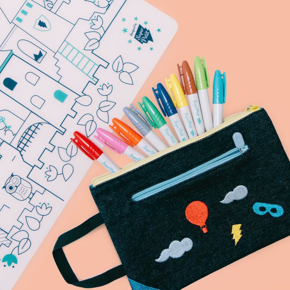 Super Petit - 10 Erasable Markers for Silicone