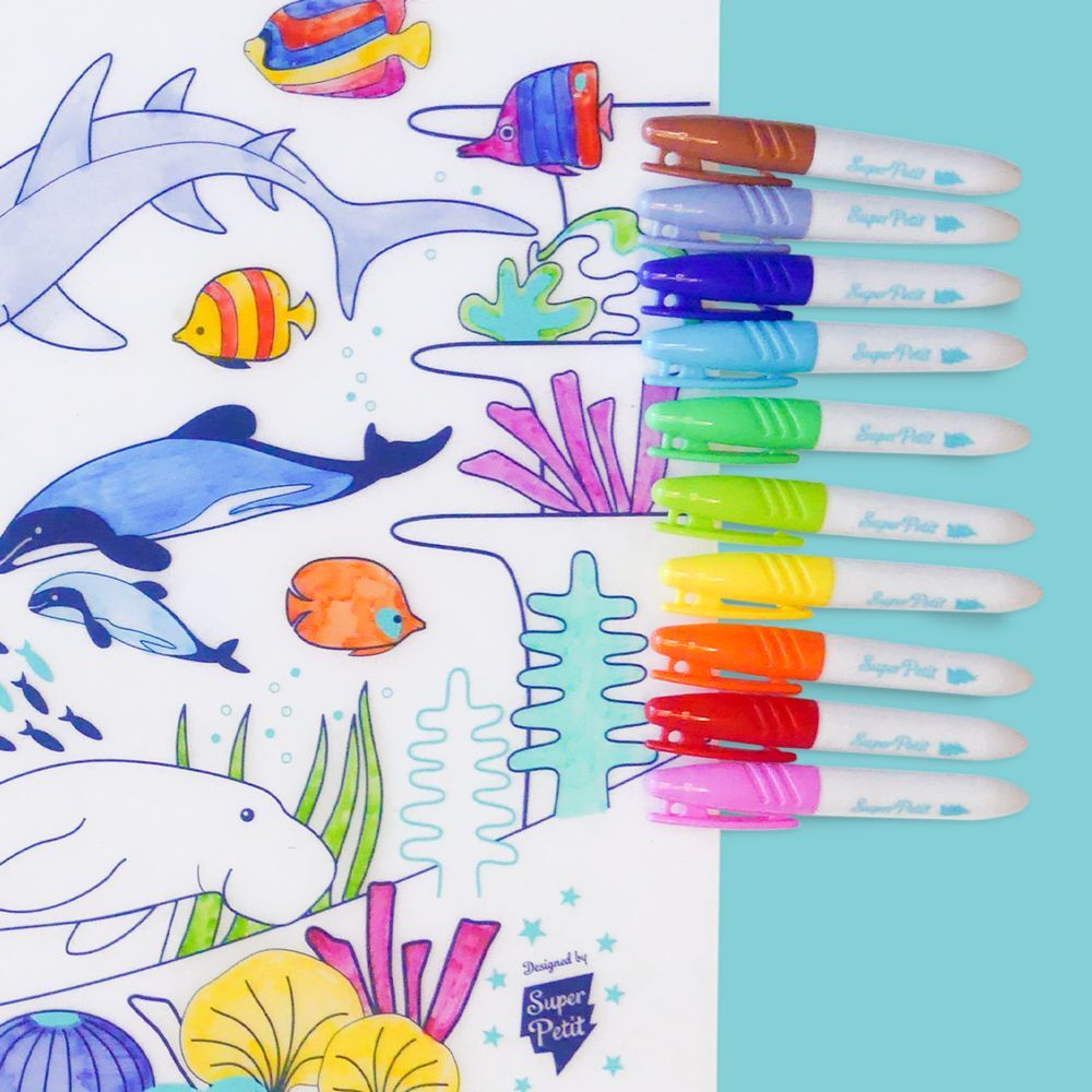 Super Petit - 10 Erasable Markers for Silicone