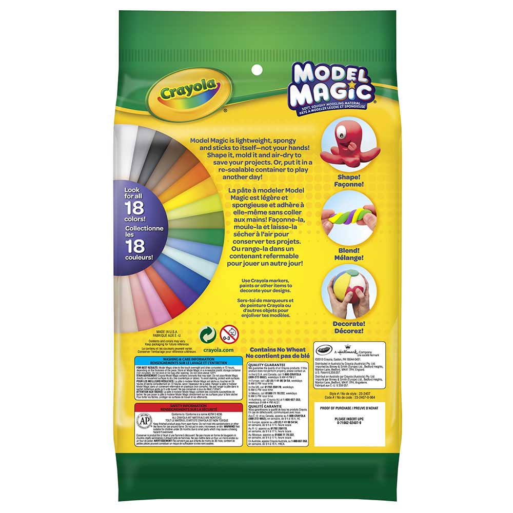 Crayola - Model Magic Craft Pack - 207.01 ml - 6 Pcs