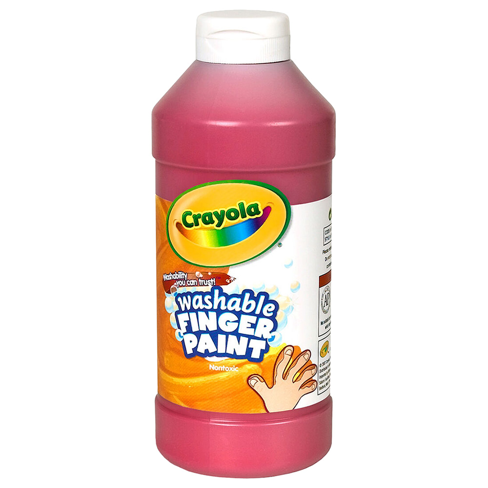 Crayola - Washable Fingerpaint Bottle - 473.17 ml - Red