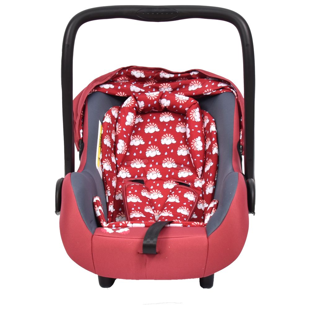 Amla Care - Car Seat With Baby Carrier - Red