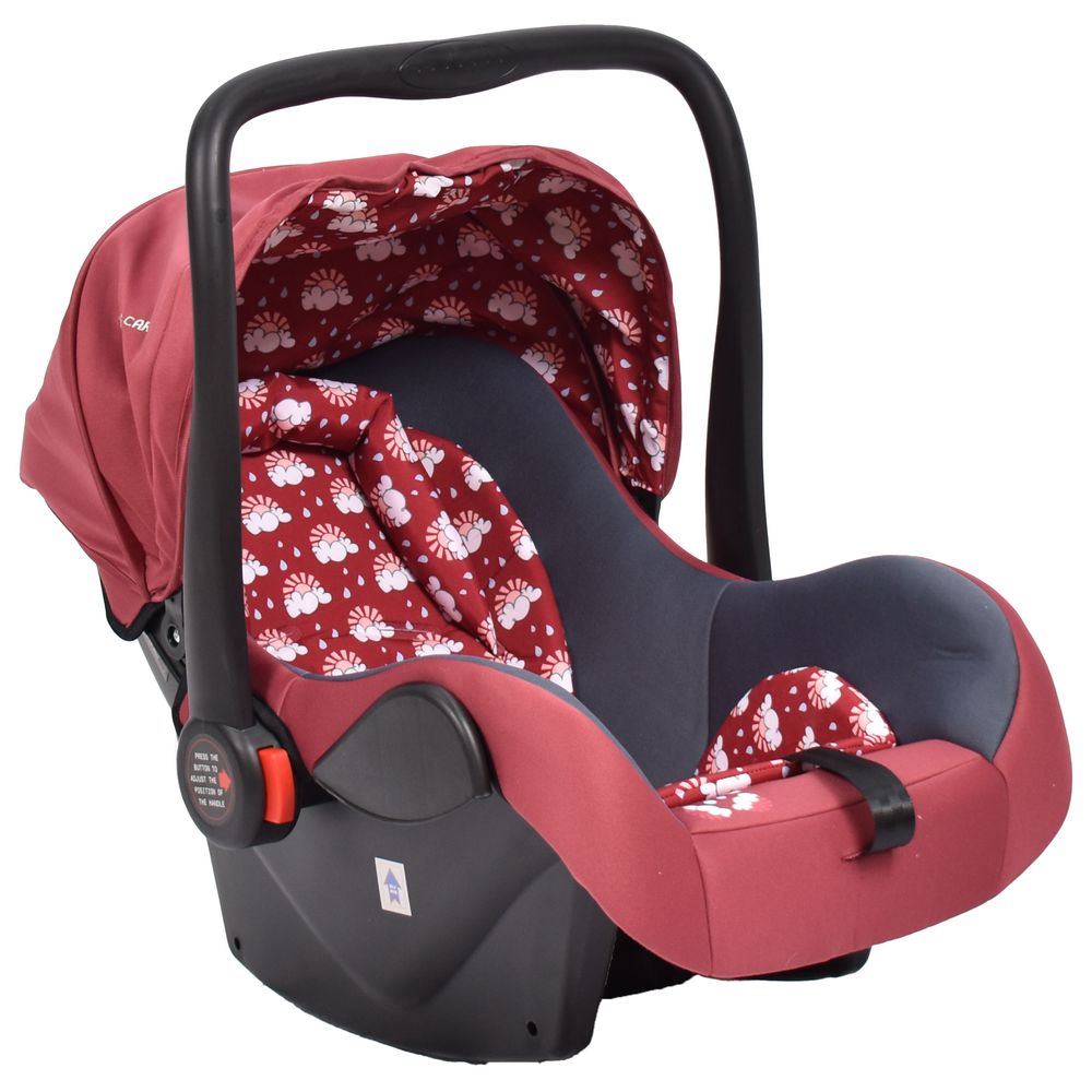Amla Care - Car Seat With Baby Carrier - Red