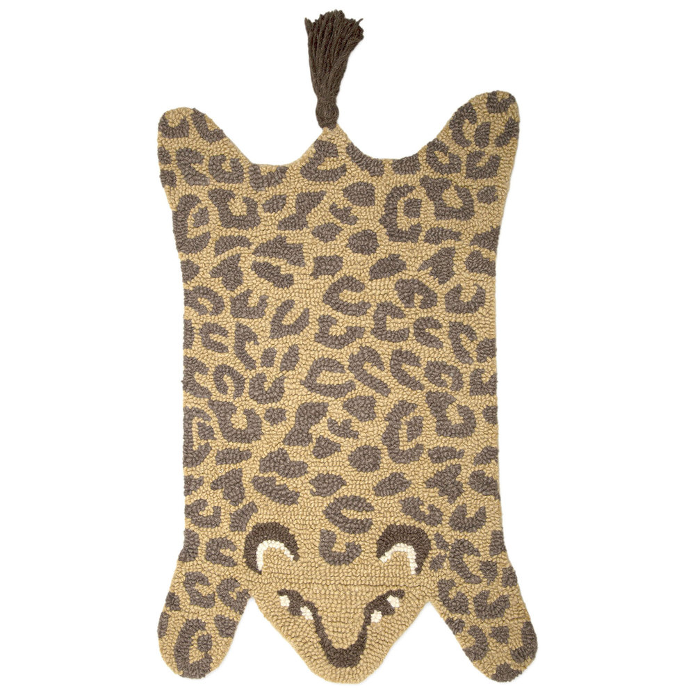 Crane Baby - Leopard Shape Rug
