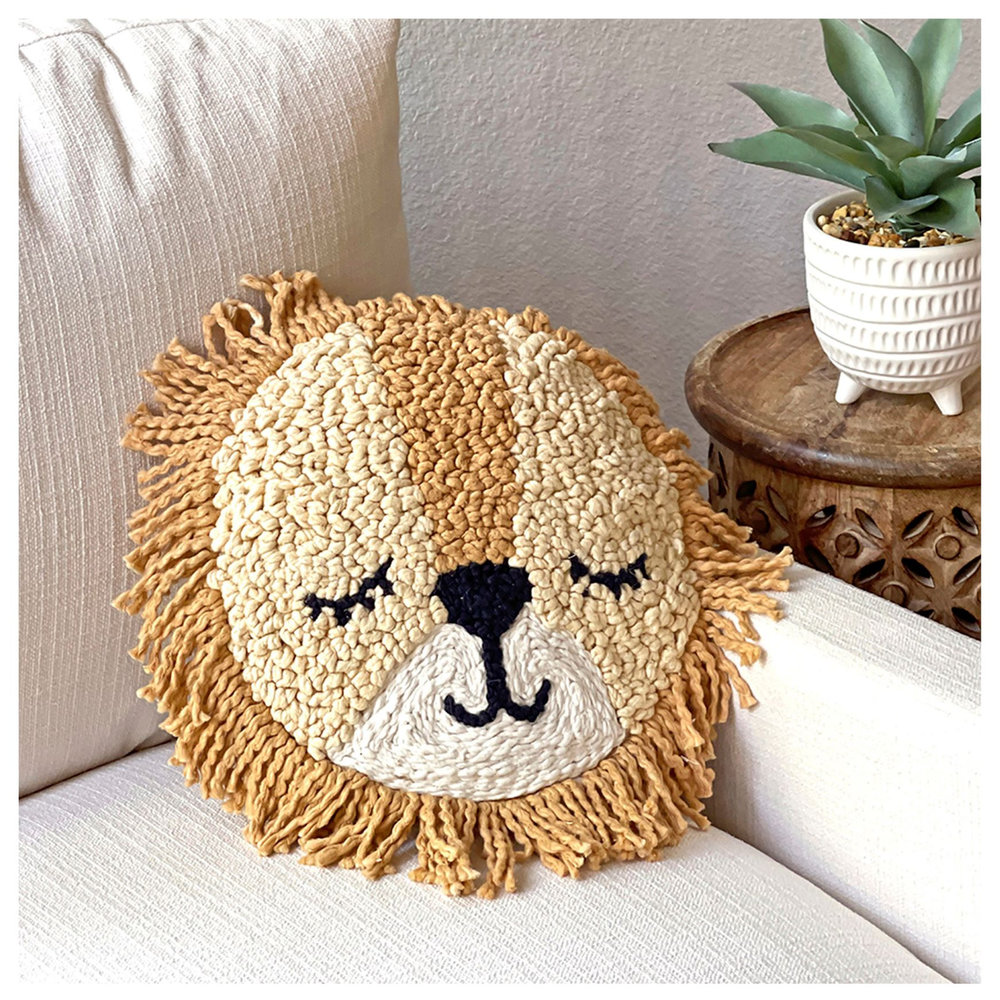 Crane Baby - Lion Pillow Cover