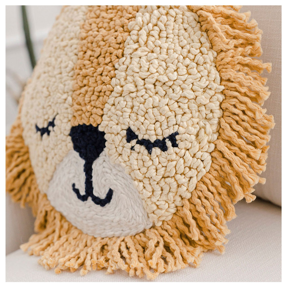 Crane Baby - Lion Pillow Cover