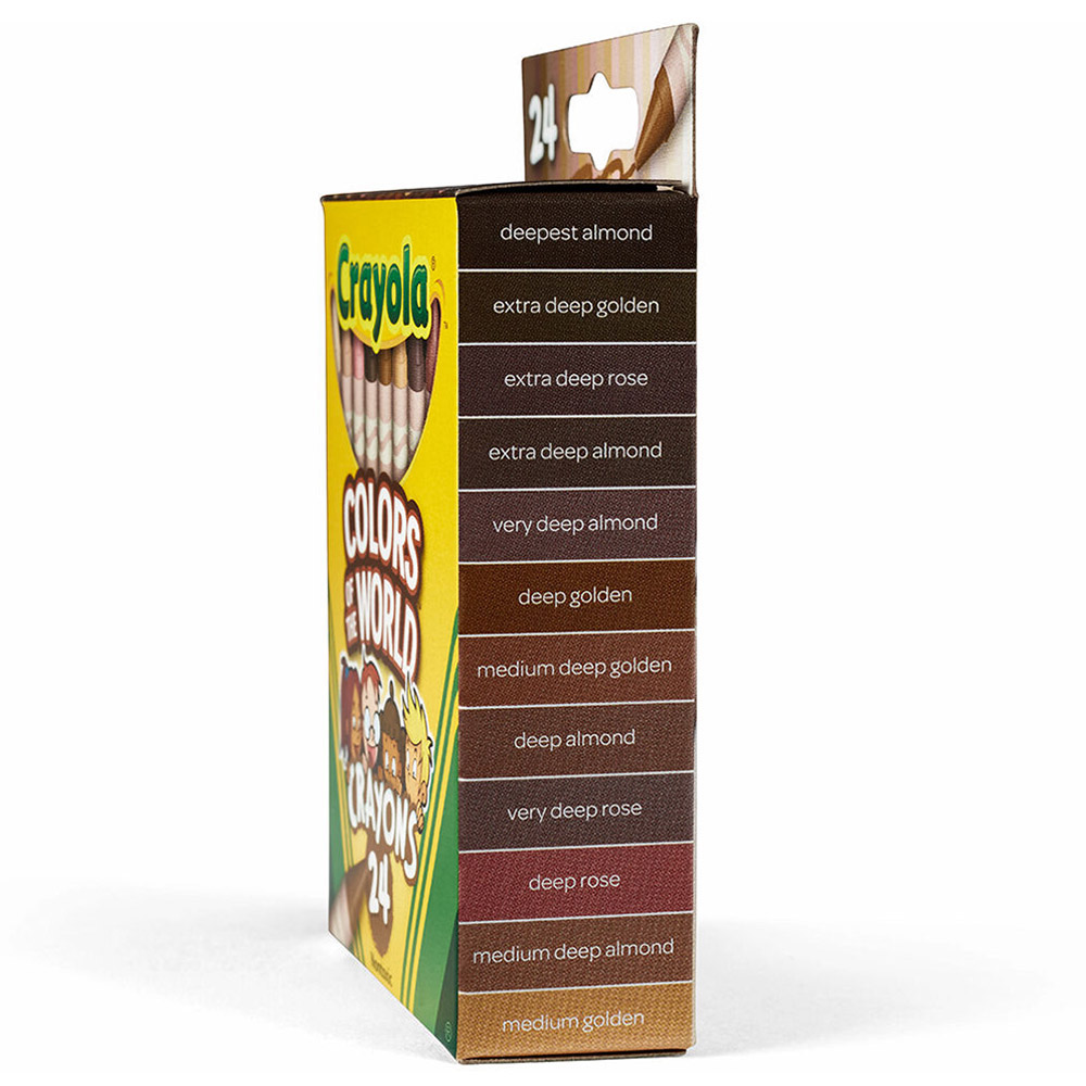 Crayola - Colors of the World Crayons Pack of 24