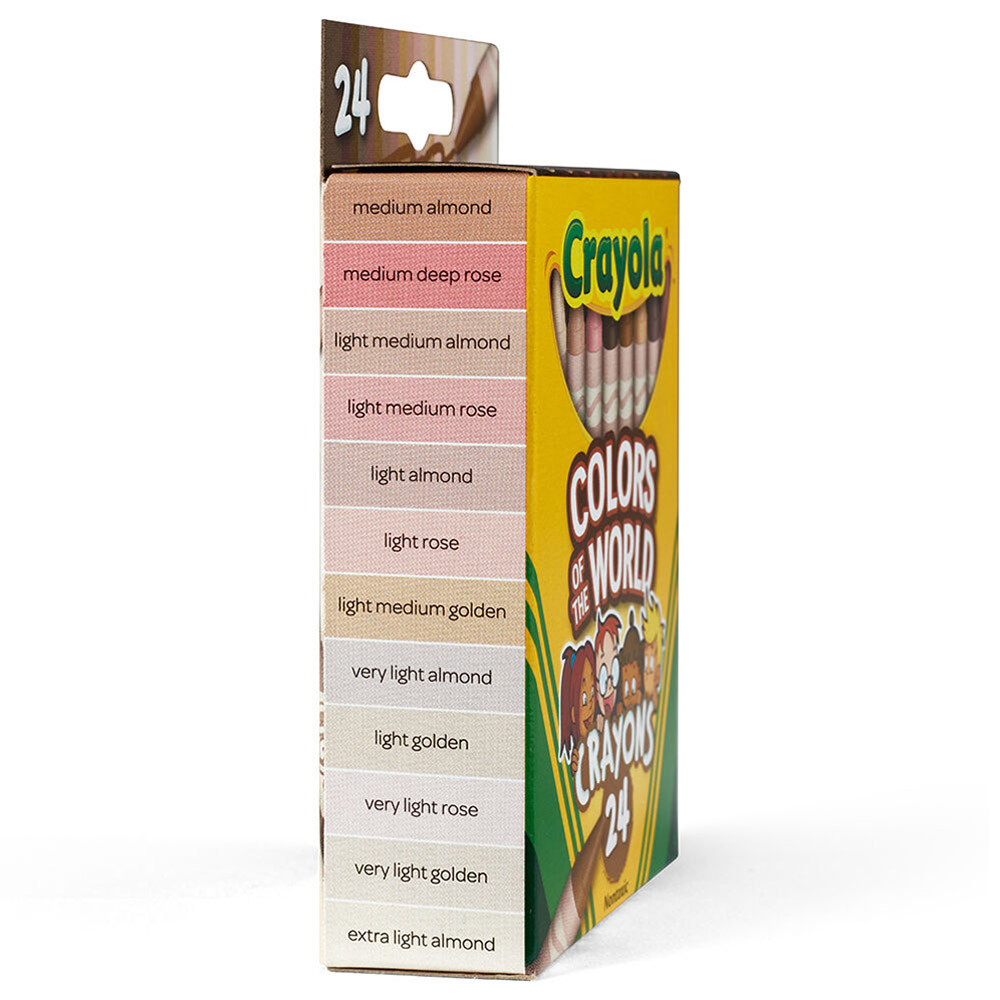 Crayola - Colors of the World Crayons Pack of 24
