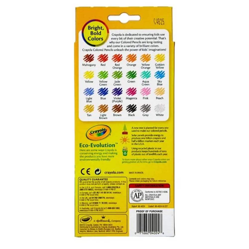 Crayola - Colored Pencils Pack of 24