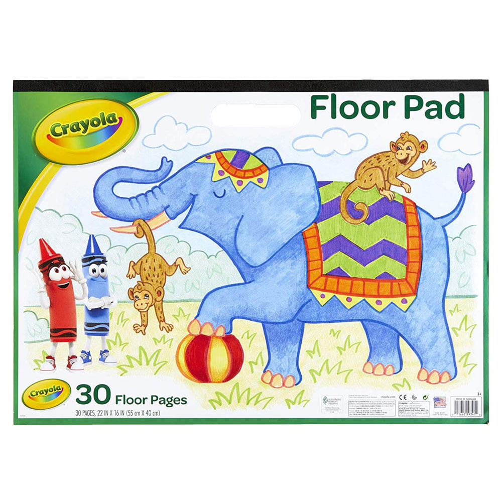 Crayola - Giant Floor Pad - 30 Pages