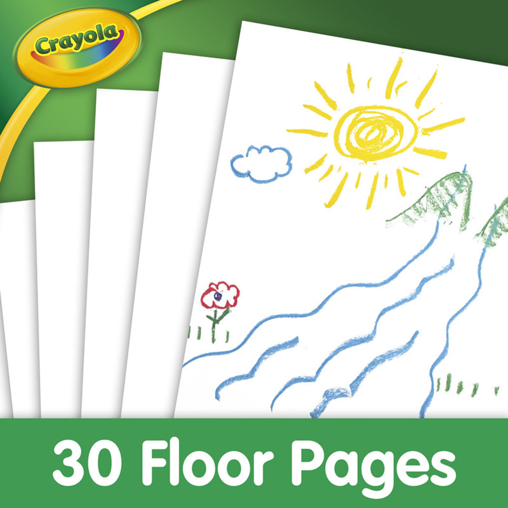 Crayola - Giant Floor Pad - 30 Pages