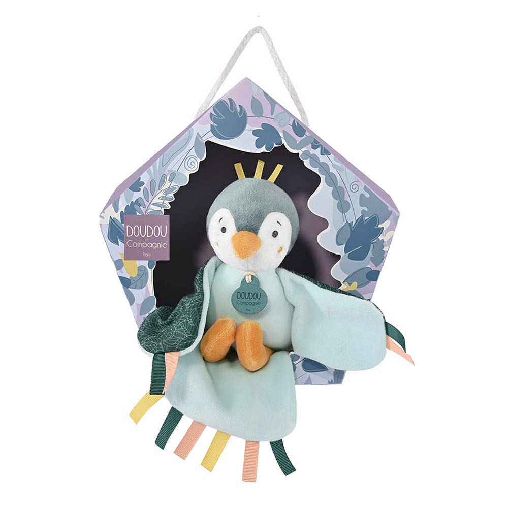 Buy Doudou Et Compagnie - Doudou Bird - Green - 22cm Online