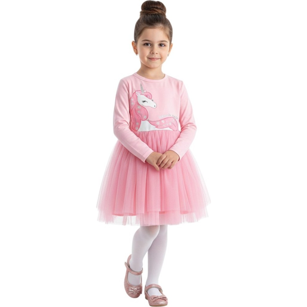 D' Daniela Unicorn Tutu Dress - Pink