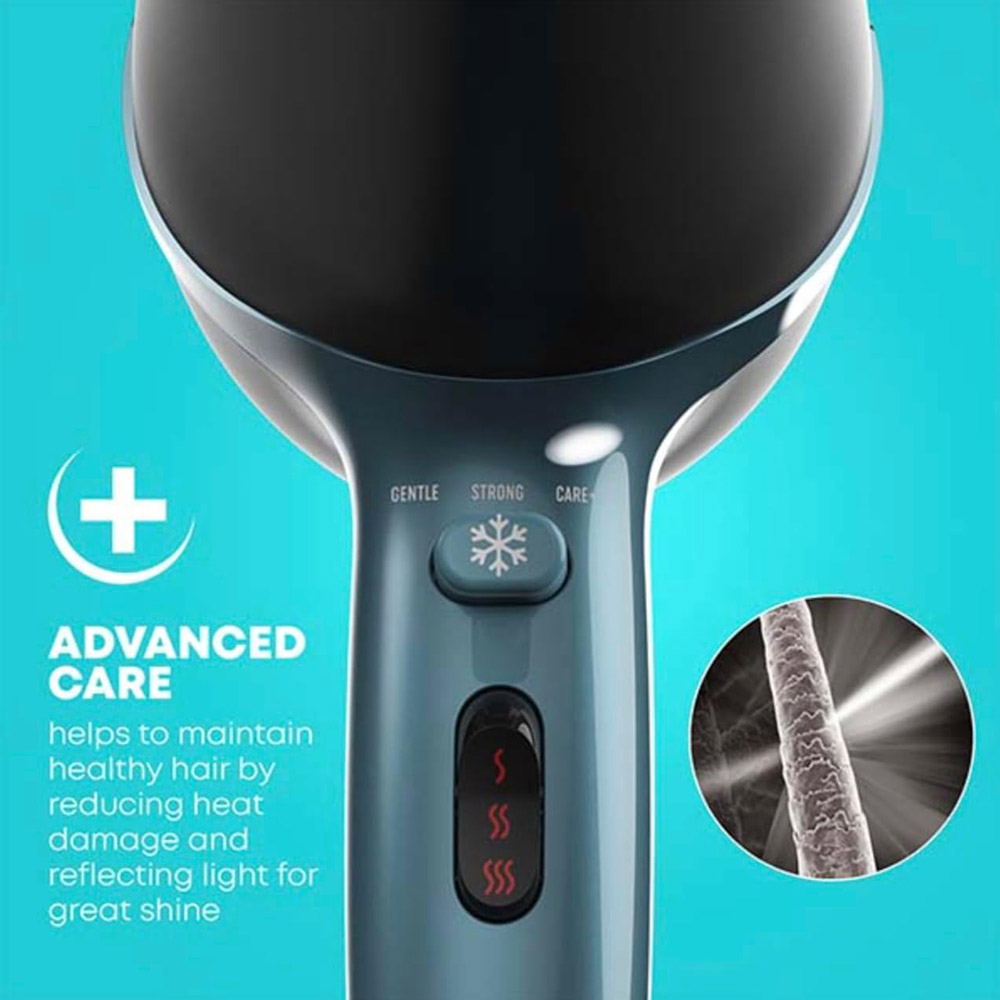 Revamp - Progloss 4000 Advanced Protect & Care Hair Dryer - Black