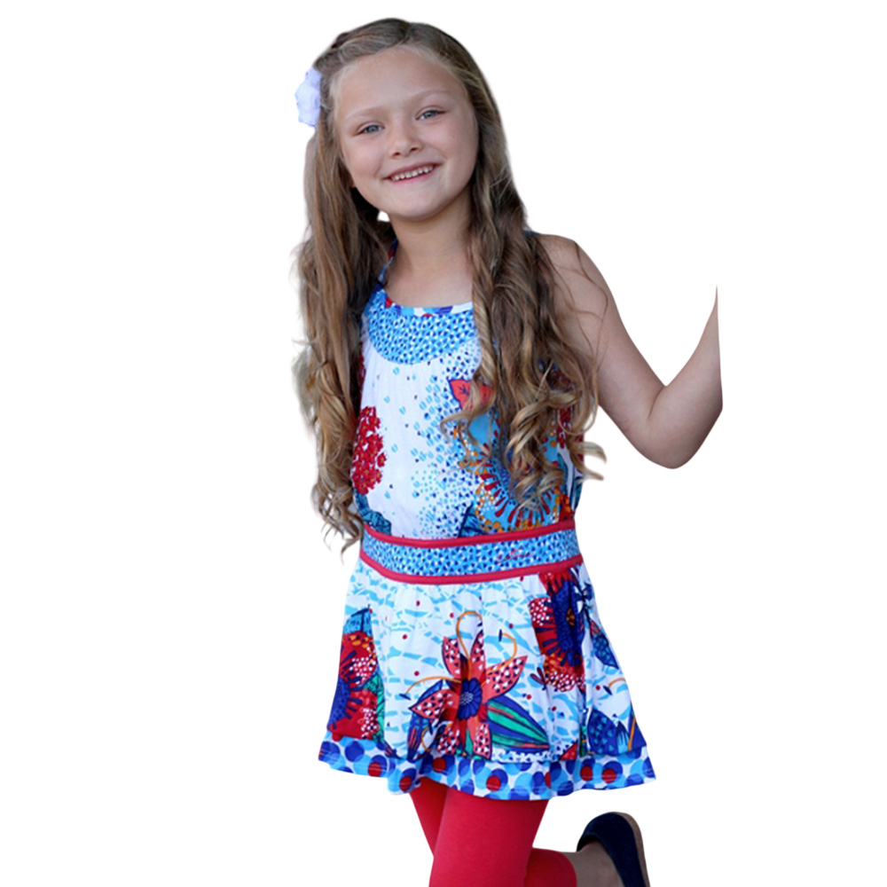 Catimini Girls' Colors of Africa Panel Tunic