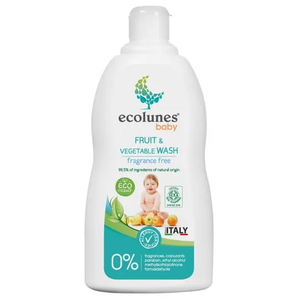 Ecolunes - Baby Fruit & Vegetable Wash - 500ml