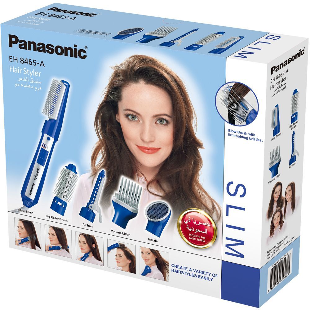 Panasonic - Hair Styler With 5 Attachments