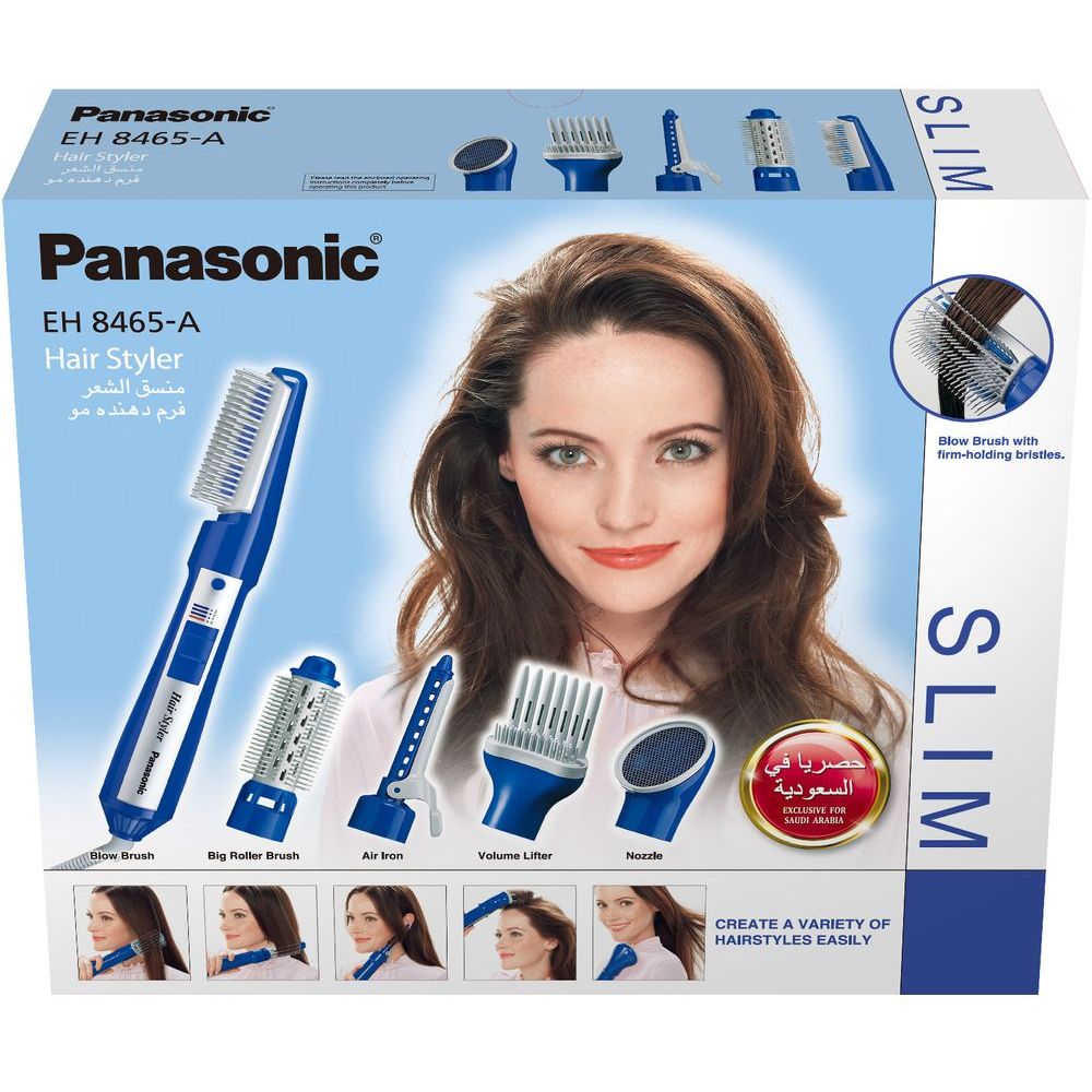 Panasonic - Hair Styler With 5 Attachments