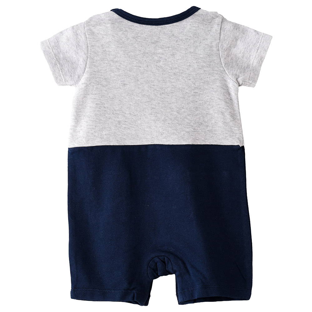 Elegant Kids Boy's Breezy Playful Design Cotton Romper