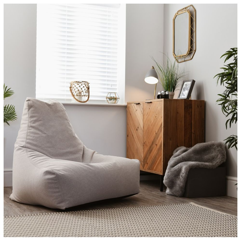 Extreme Lounging - Mighty Suede Indoor Bean Bag - Stone