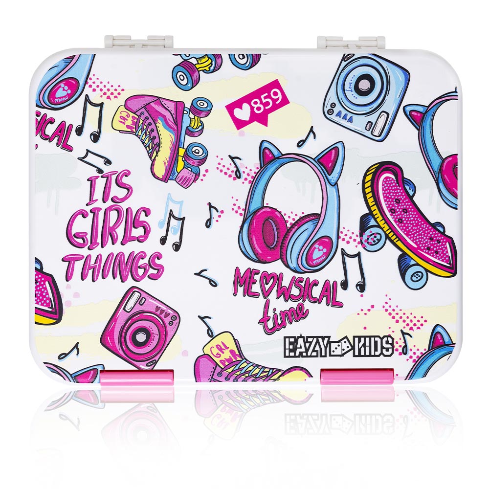 Eazy Kids - Bento Lunch Box with Sandwich Cutter Set - Its Girls Things