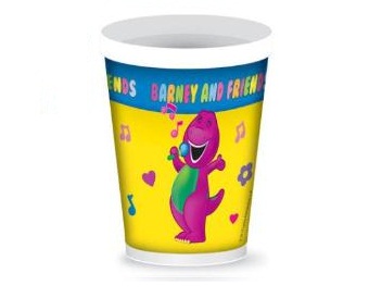 Paper Cup 9oz - Barney
