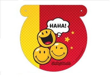 Smiley - Flag Banner