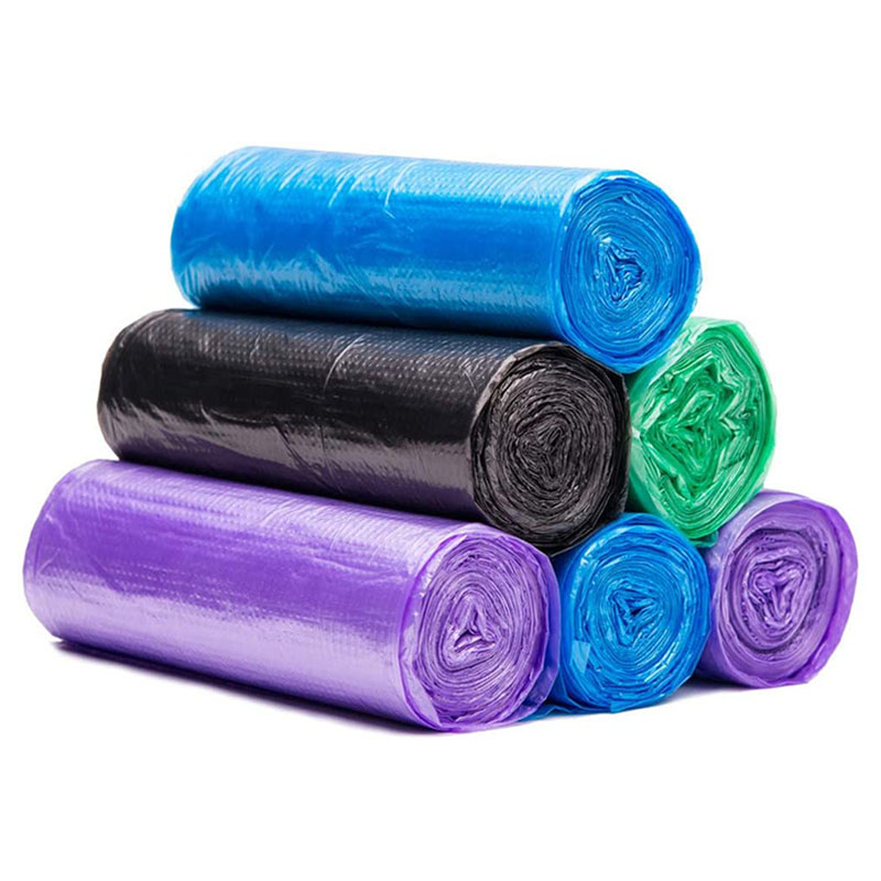 Purple Parrot - Baby Nappy Bags 5 Rolls of 30 Pcs - Assorted