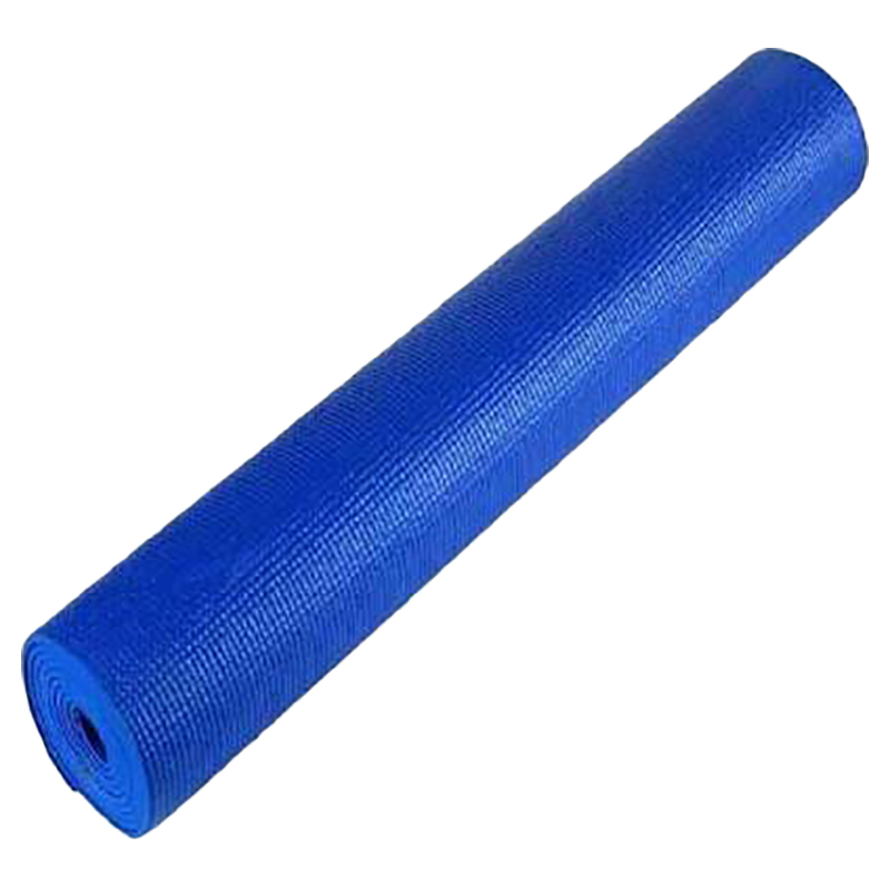 Purple Parrot - Yoga Mat - Blue