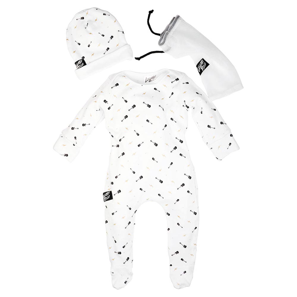 Lullaby Rock - Newborn Gift Set - White