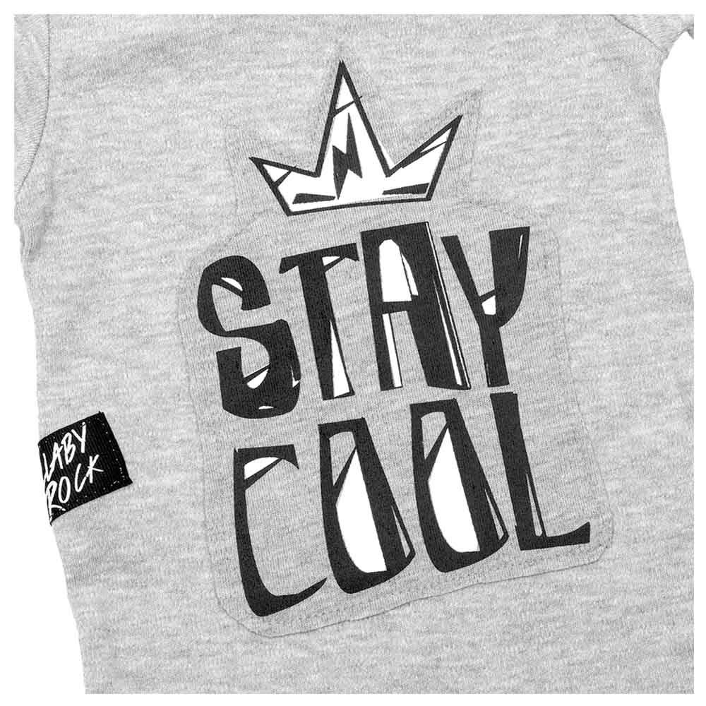 Lullaby Rock - Stay Cool Bodysuit - Grey