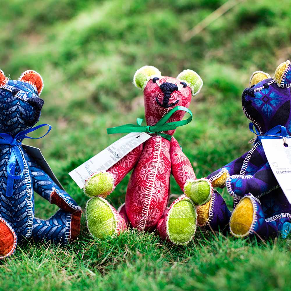 Toy Project - Quirky Large Teddy Bear - Red