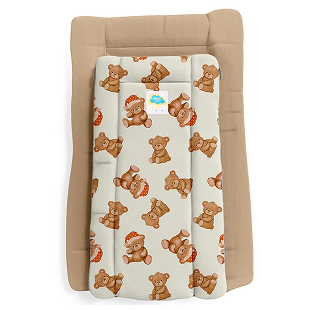 Fancy Fluff Organic Carry Nest - Cuddle Bear